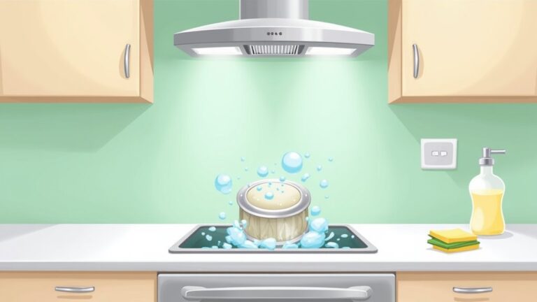 clean kitchen hood filter