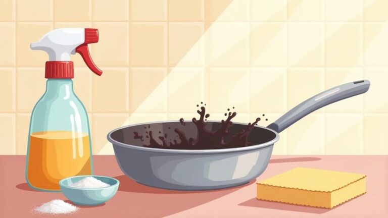 cleaning burnt stainless steel