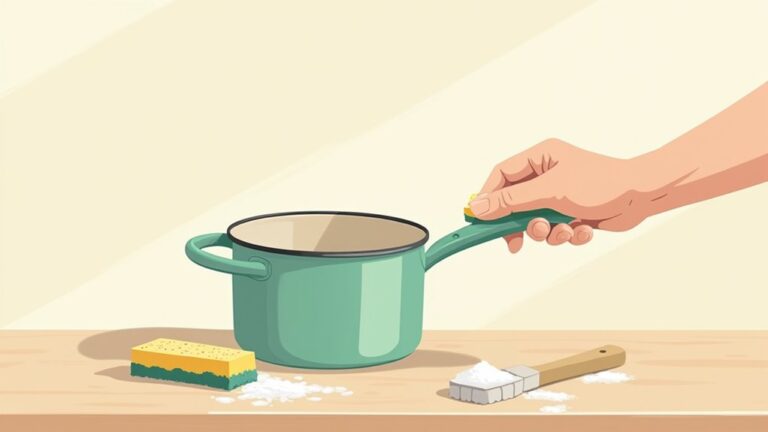 cleaning enamel dutch oven