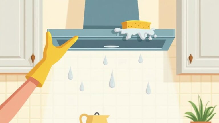 cleaning kitchen exhaust fan