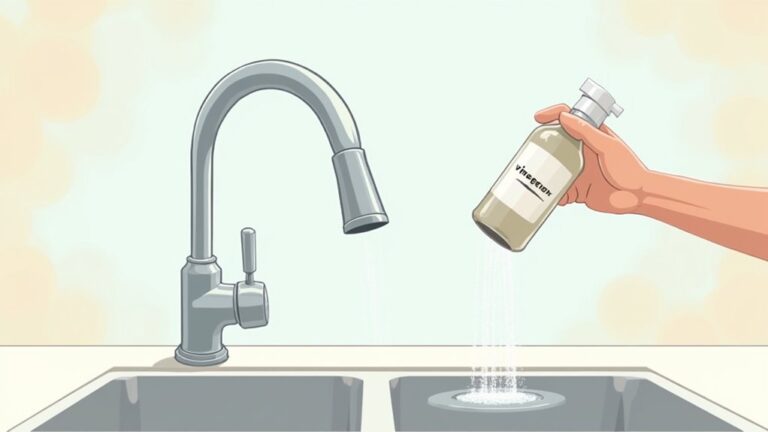 cleaning kitchen faucet effectively