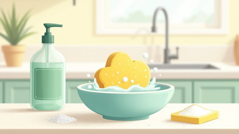 cleaning kitchen sponges effectively