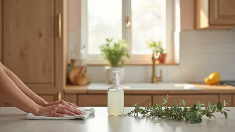 cleaning oak kitchen cabinets