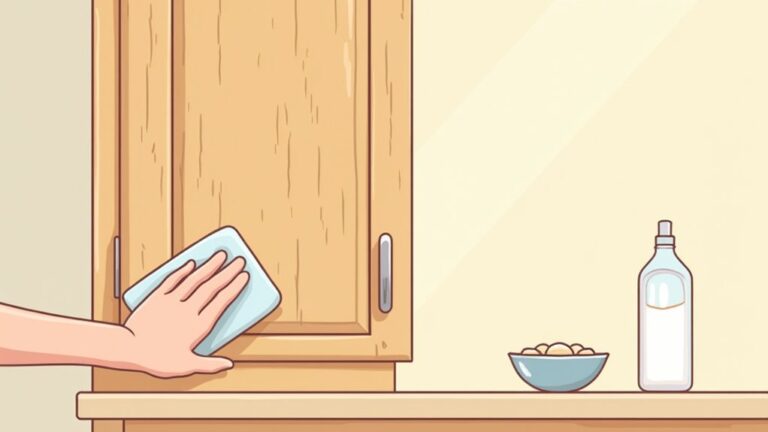 restore vintage wood cabinets